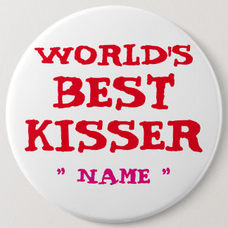 Der BESTE MUND kundenspezifische Bachelorette WELT Button