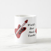 Der beste Musiklehrer der Welt Kaffeetasse (Mittel)