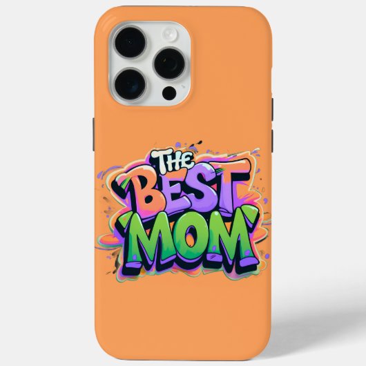 Der beste Mutter Style Graffiti Case-Mate iPhone Hülle (Rückseite)