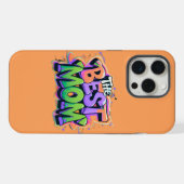 Der beste Mutter Style Graffiti iPhone Hülle (Rückseite (Horizontal))