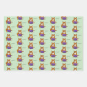 Der beste Muttertag der Katze Geschenkpapier Set (Vorderseite)