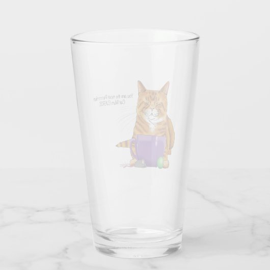 Der beste Muttertag der Katze Glas (Rückseite)