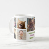 Der beste Name der Welt | Instagram-FotoCollage Kaffeetasse (Vorderseite Links)