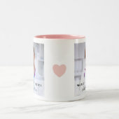 Der beste Name für das Foto eines Arztes der Welt Zweifarbige Tasse (Mittel)