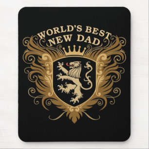 Der beste neue Vater der Welt Mousepad