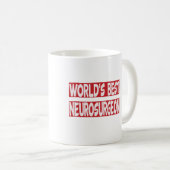 Der beste Neurochirurg der Welt Kaffeetasse (VorderseiteRechts)