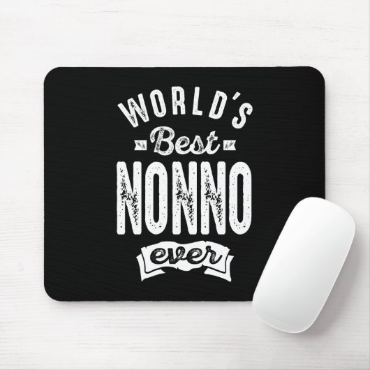 Der beste Nonno der Welt Mousepad (Mit Mouse)