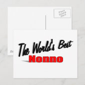 Der beste Nonno der Welt Postkarte (Vorne/Hinten)