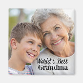 Der beste Oma-Magnet der Welt Magnet (Vorne)