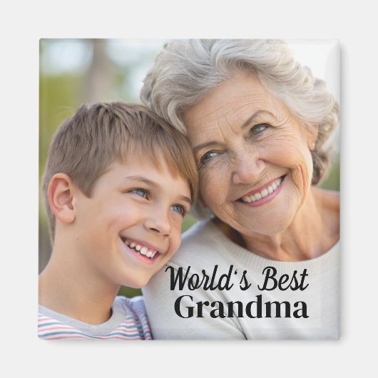 Der beste Oma-Magnet der Welt Magnet (Vorne)