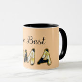 Der beste Oma-Mug Tasse (VorderseiteRechts)