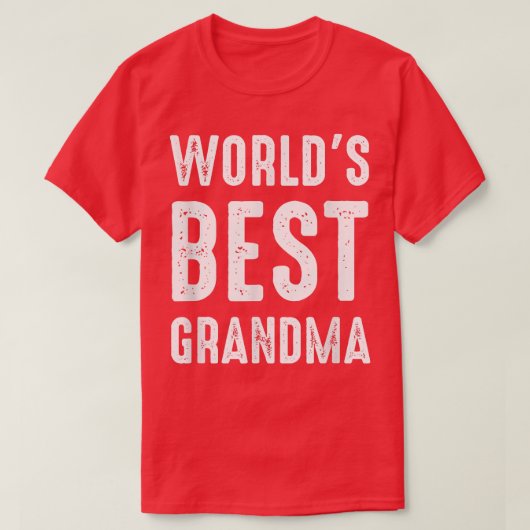 Der beste Oma-T - Shirt der Welt (Design vorne)