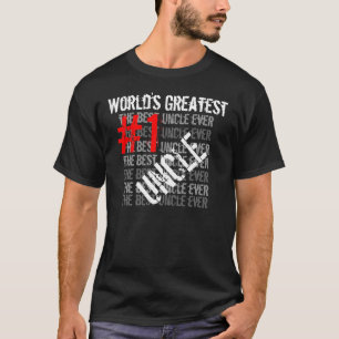 Der beste Onkel aller Welt der größte Onkel Nr.  T-Shirt