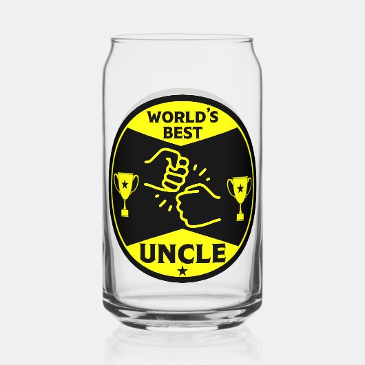 Der beste Onkel der Welt Dosenglas (Vorderseite)