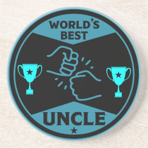 Der beste Onkel der Welt Getränkeuntersetzer