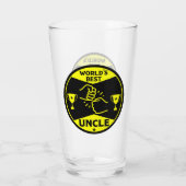Der beste Onkel der Welt Glas (Rückseite)
