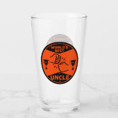 Der beste Onkel der Welt Glas (Rückseite)