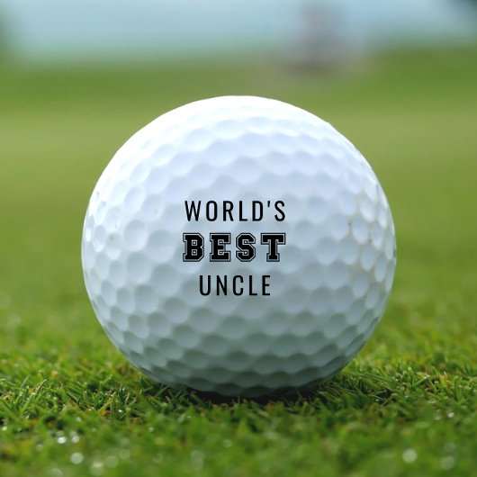 Der beste Onkel der Welt Golfball