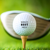 Der beste Onkel der Welt Golfball