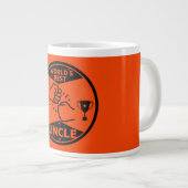 Der beste Onkel der Welt Jumbo-Tasse (Vorderseite Rechts)
