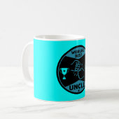 Der beste Onkel der Welt Kaffeetasse (Vorderseite Links)