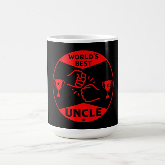 Der beste Onkel der Welt Kaffeetasse (Mittel)