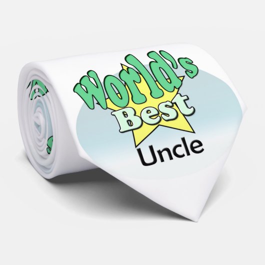 Der beste Onkel der Welt Krawatte (Gerollt)