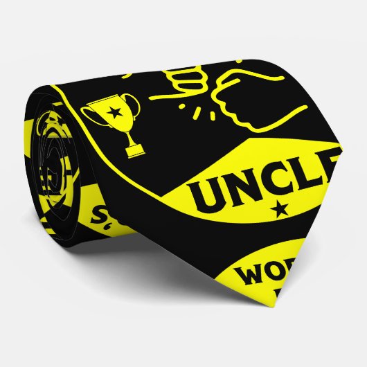 Der beste Onkel der Welt Krawatte (Gerollt)