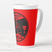 Der beste Onkel der Welt Milchtasse (Rechte Ecke)