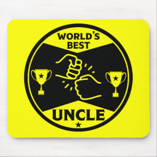 Der beste Onkel der Welt Mousepad