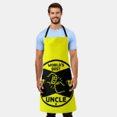 Der beste Onkel der Welt Schürze (Getragen)