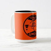 Der beste Onkel der Welt Zweifarbige Tasse (Vorderseite Links)