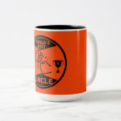 Der beste Onkel der Welt Zweifarbige Tasse (VorderseiteRechts)