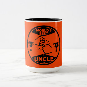 Der beste Onkel der Welt Zweifarbige Tasse