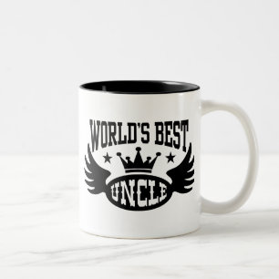 Der beste Onkel der Welt Zweifarbige Tasse