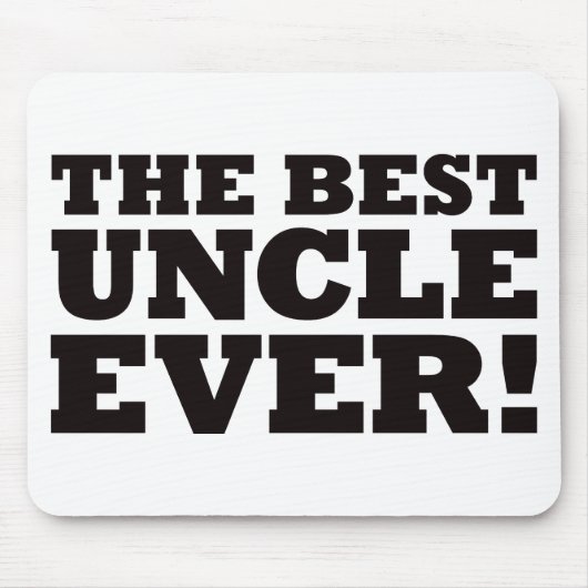 Der beste Onkel Ever Mousepad (Vorne)