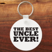 Der beste Onkel je Schlüsselanhänger (Vorderseite)