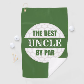 Der beste Onkel von Par Golfers Funny Pub Golfhandtuch