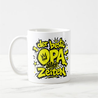 der beste opa aller zeiten graffiti 3 kaffeetasse