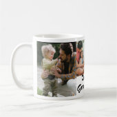 Der beste Opa je 4 Foto weiß Kaffeetasse (Links)