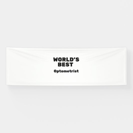 Der beste Optometriker der Welt Banner (Horizontal)