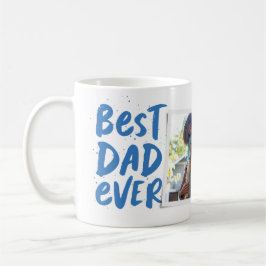 Der beste Papa aller Zeiten des blauen Fotos Vater Kaffeetasse