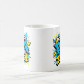 der beste papa aller zeiten graffiti 11 kaffeetasse (Mittel)