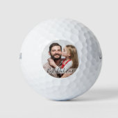 Der beste Papa aller Zeiten, minimalistische Väter Golfball (Vorderseite)