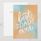 Der beste Papa aller Zeiten. Typografie Drehbuch H (Vorne/Hinten)