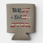 Der beste Papa aller Zeiten unter amerikanischer F Dosenkühler (Rückseite)