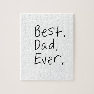 Der beste Papa aller Zeiten. Vatertagsgeschenk Puzzle