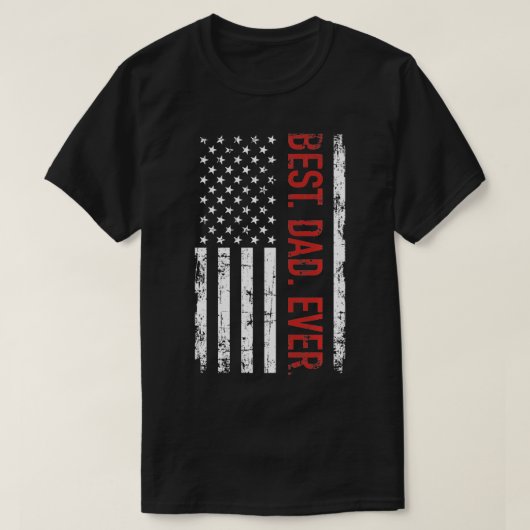 Der beste Papa der Geschichte in den USA für den T T-Shirt (Design vorne)