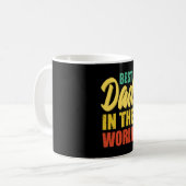 Der beste Papa der Welt - der Bestste Papa Kaffeetasse (Vorderseite Links)