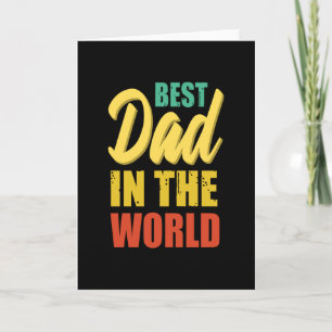 Der beste Papa der Welt - der Bestste Papa Karte